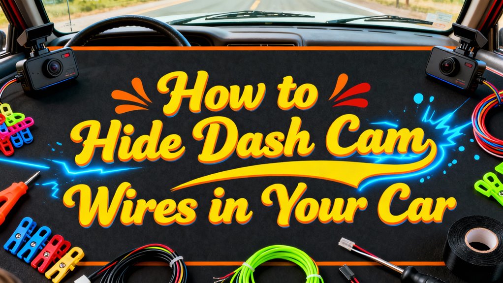 conceal dash cam wiring