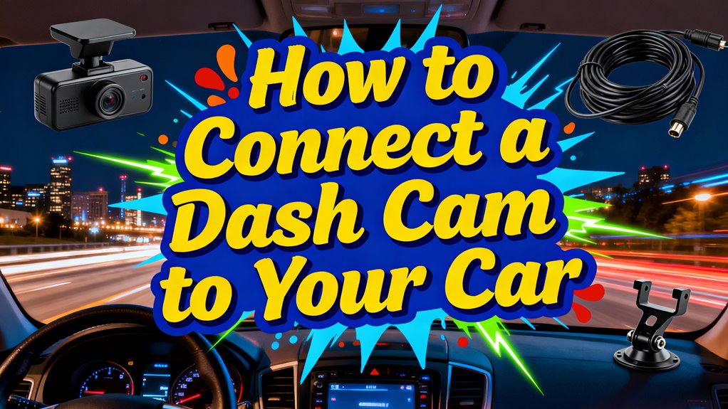 connecting a dash cam