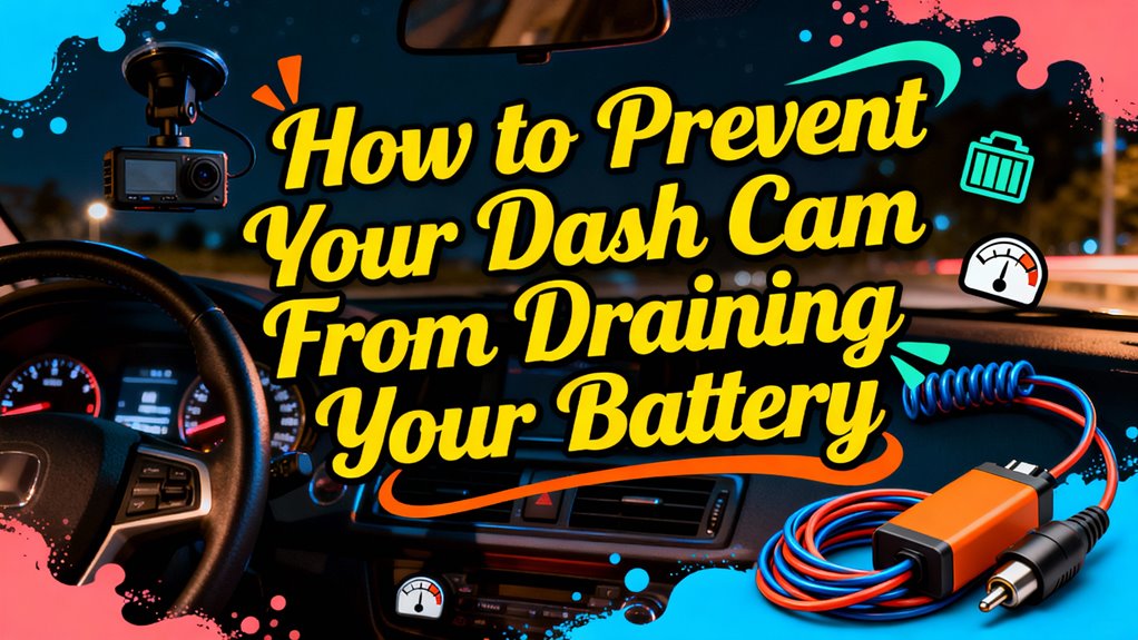 dash cam battery protection tips