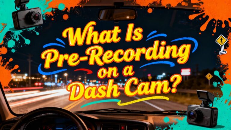 dash cam event recording feature