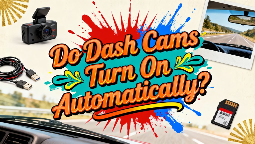 dash cams automatic activation