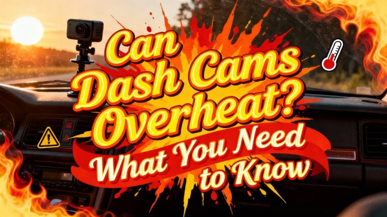 dash cams can overheat