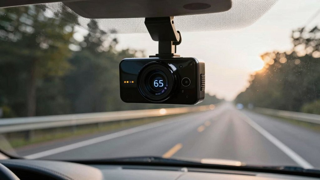 dash cams with speedometer features