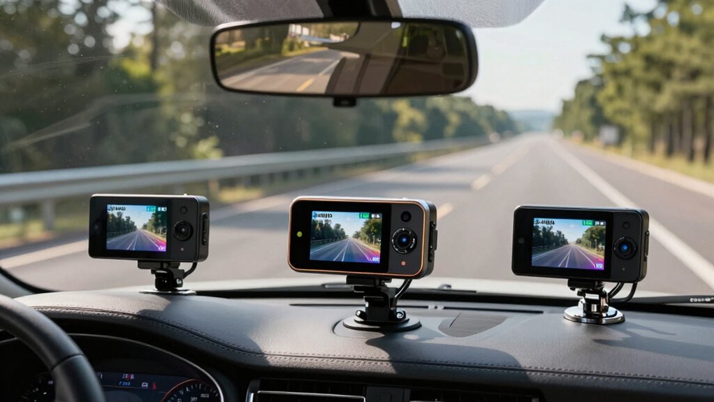 radar detector and dash cam