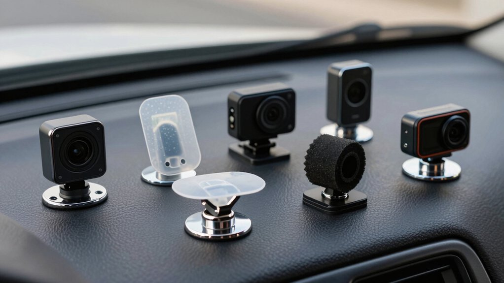 secure dash cam mounts