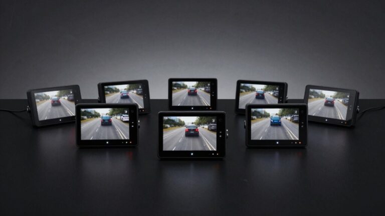 top car camera monitors