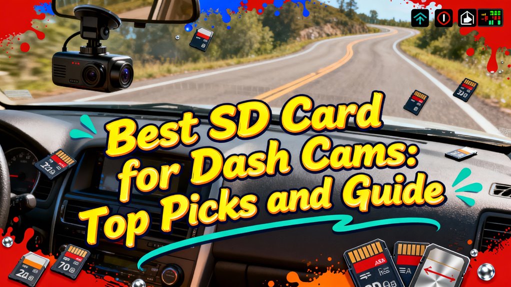 top dash cam memory cards