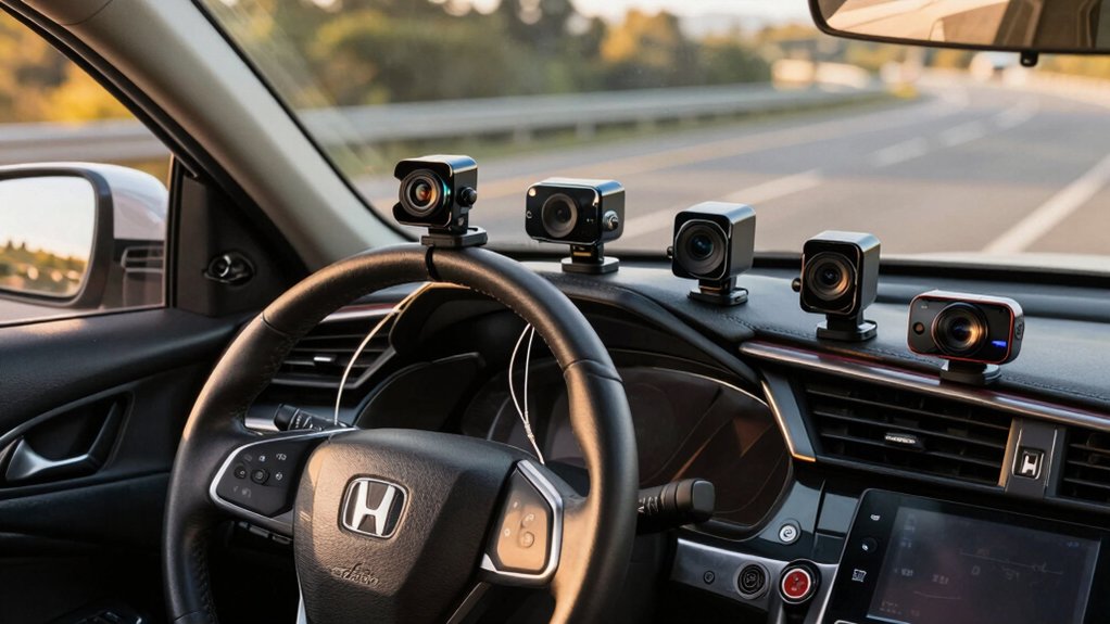 top honda civic dashcams
